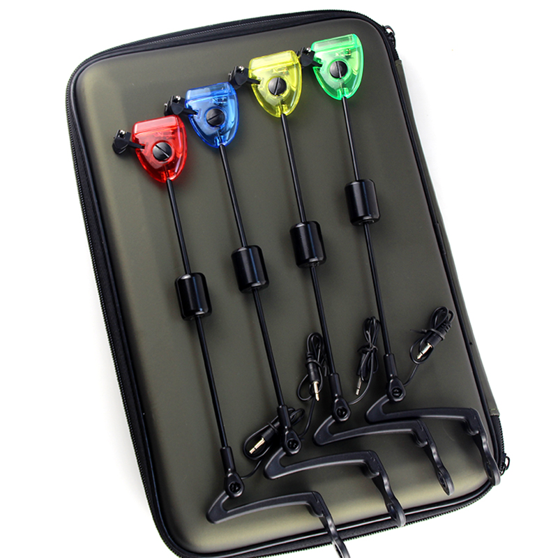 Bite Alarm - Conjunto de swingers de pesca led