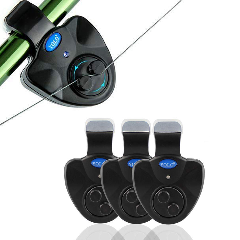 Bite Alarm - Vara de pesca mordida alarme led