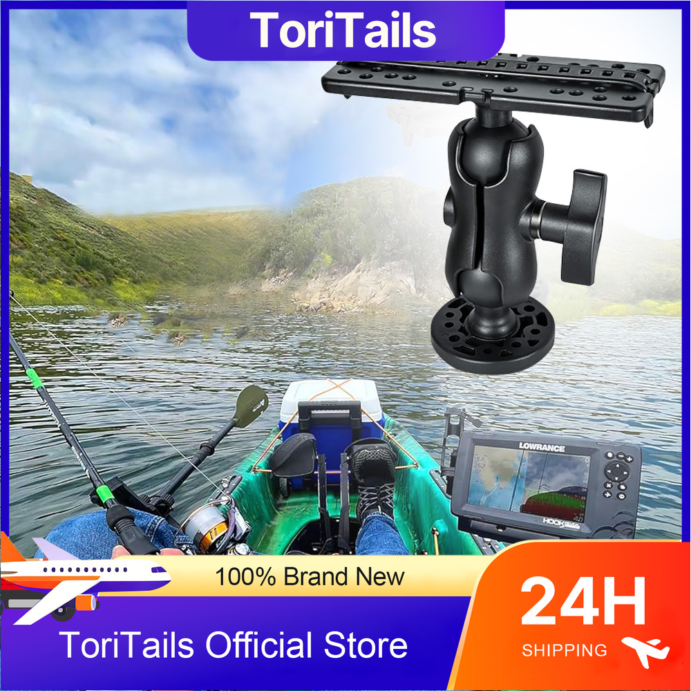 Fish Finder Mount - Base de Montagem Giratória 360 Graus