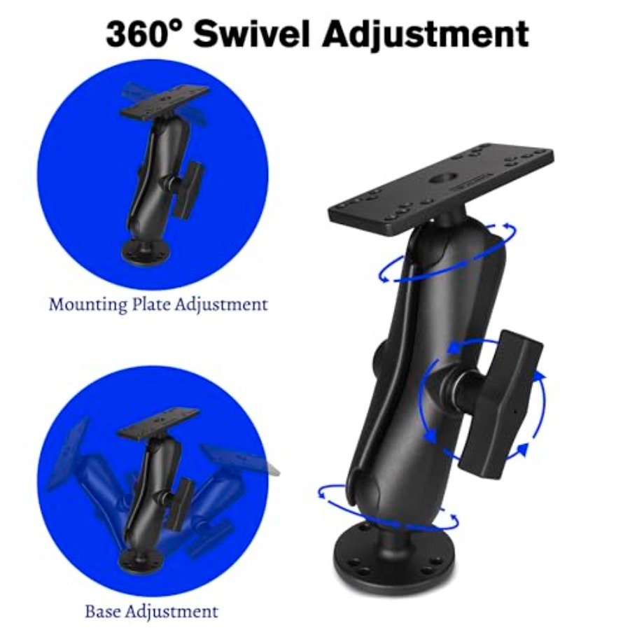 Suporte para sonda de pesca pa - Fish Finder Mount avaliação e preço